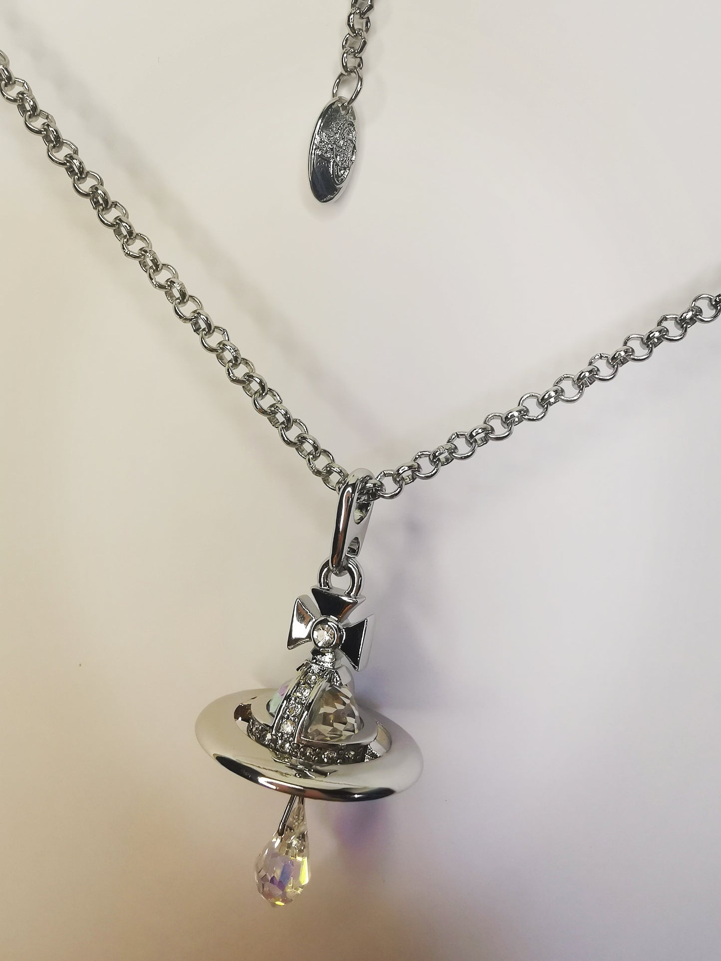 vivienne westwood saturn orb pendant necklace