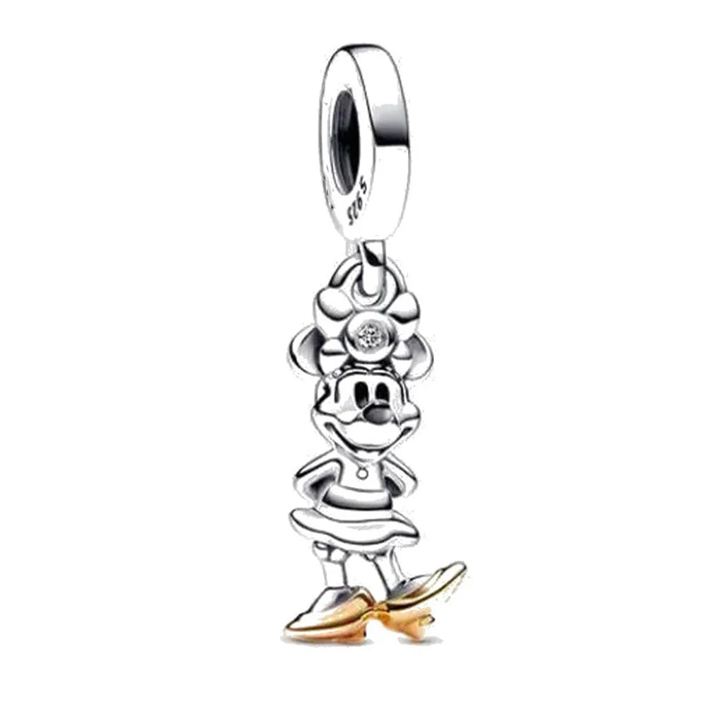 Pandora Disney 100 Anniversary Years Of Wonder Minnie Mouse Dangle Beast Charm For Original Moment Bracelet Disneyparks Exclusive