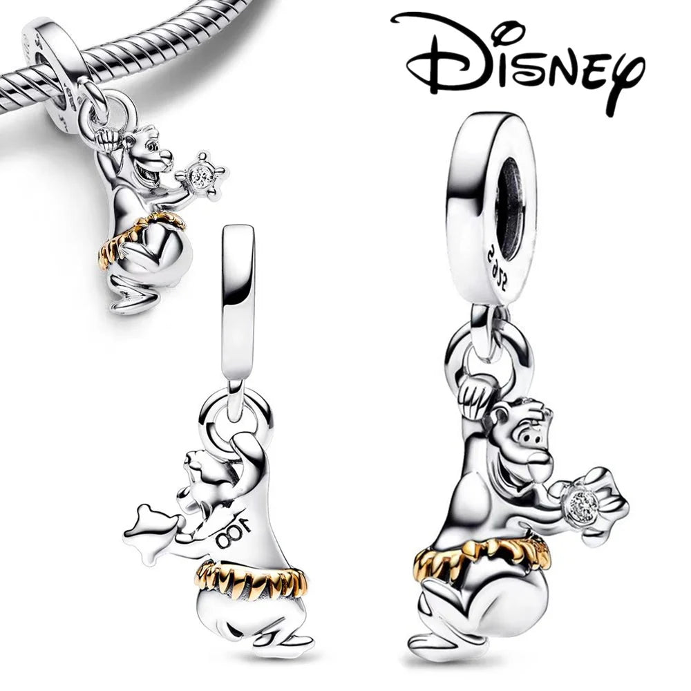 Pandora Disney Series Donald Duck 925 Sterling Silver Charm Fit Pandora Bracelet Bead Charms Original For Jewelry Making Gift