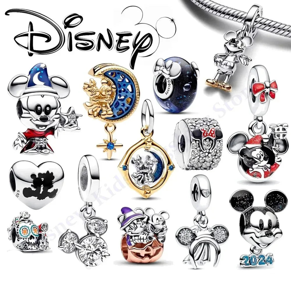 Pandora Disney 100 Anniversary Years Of Wonder Minnie Mouse Dangle Beast Charm For Original Moment Bracelet Disneyparks Exclusive